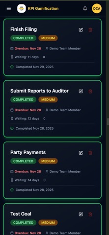 KPI Gamification Screenshot 5 of 8