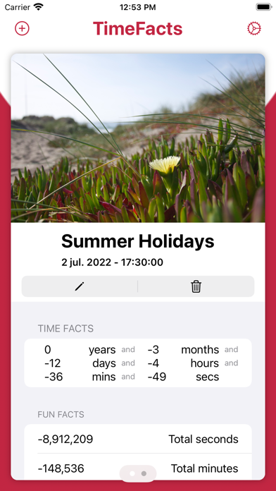 TimeFacts Screenshot 2 of 4