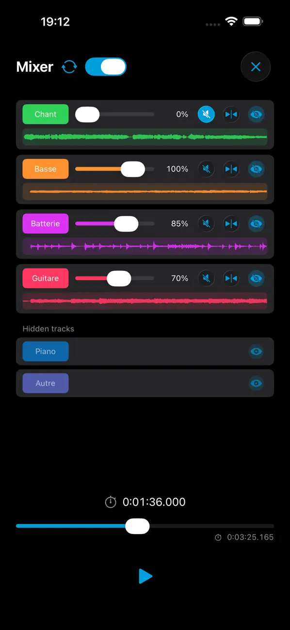 Screenshot #2 pour Music Looper - Outil d'étude