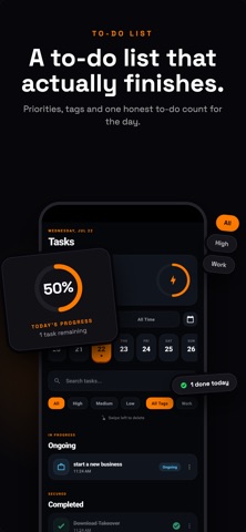 Takeover: Daily Habit Tracker Screenshot 5 of 10
