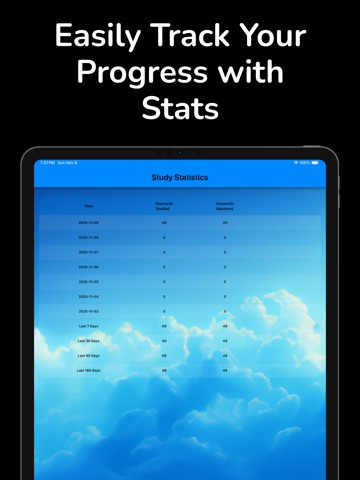SAT Vocab Pal iPad screenshot