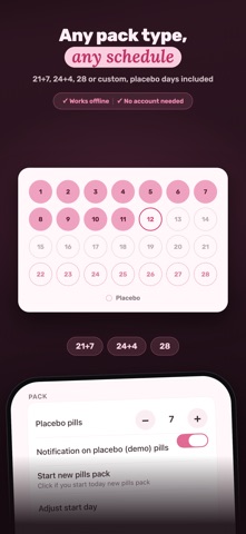 Lady Pill Reminder Screenshot 6 of 6