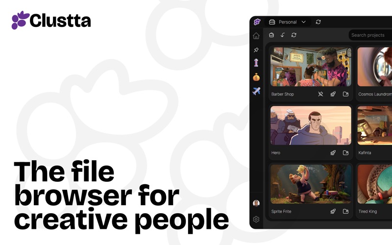 Clustta app screenshot