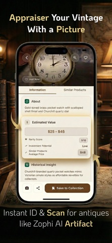 Antique Identifier - Relivo ID iPhone screenshot