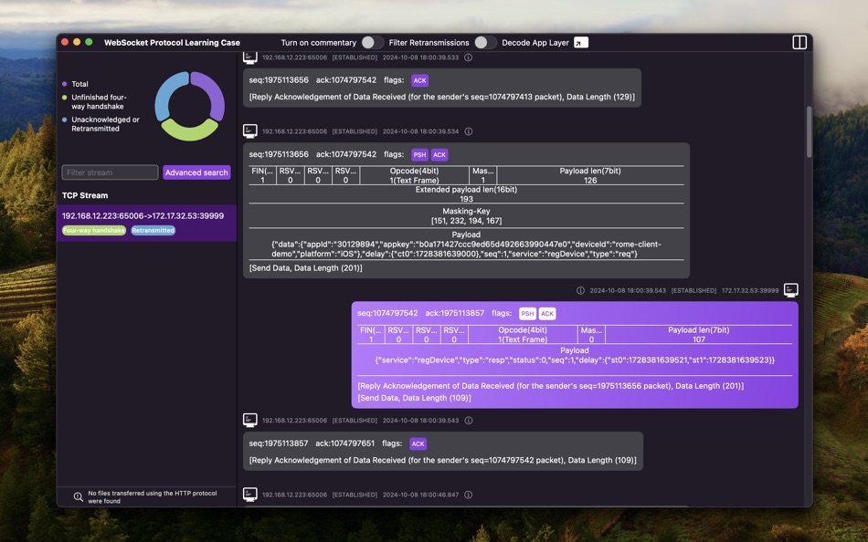 #5. ChatTCP: Simplify TCP Analysis (macOS) Podle: 就业 吴