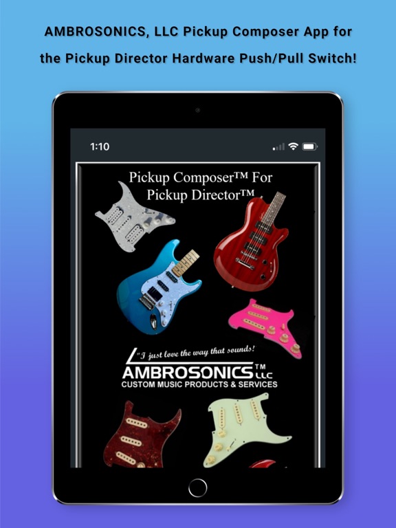 Pickup Composer iPad screenshot 1 - Music app