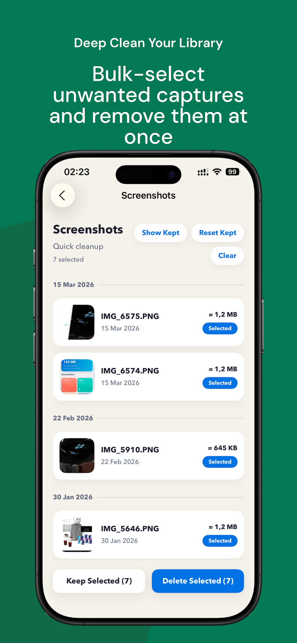 Sweep: Duplicate Photo Cleaner screenshot 3