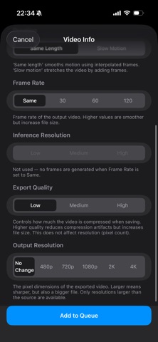 FrameFlo: AI Video Smoother screenshot