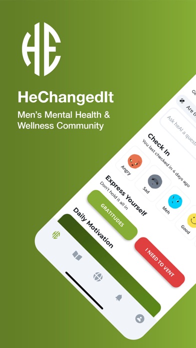 HeChangedIt - Men's Community Screenshot