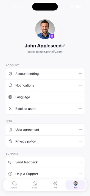 Partnify screenshot 3