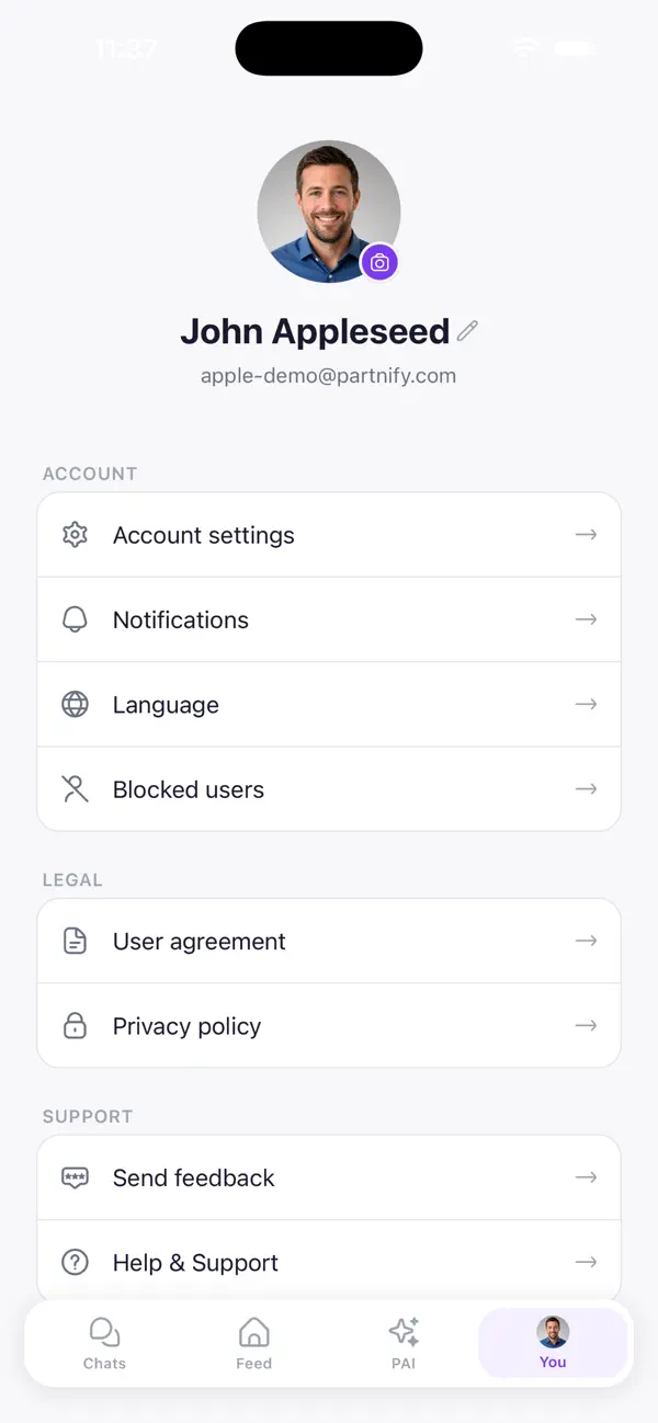 Screenshot #3 pour Partnify