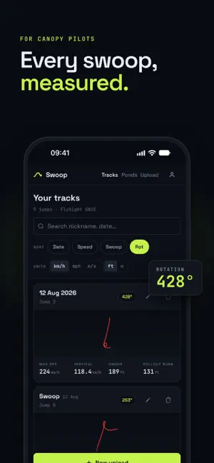 Swoop - canopy piloting tool screenshot 1