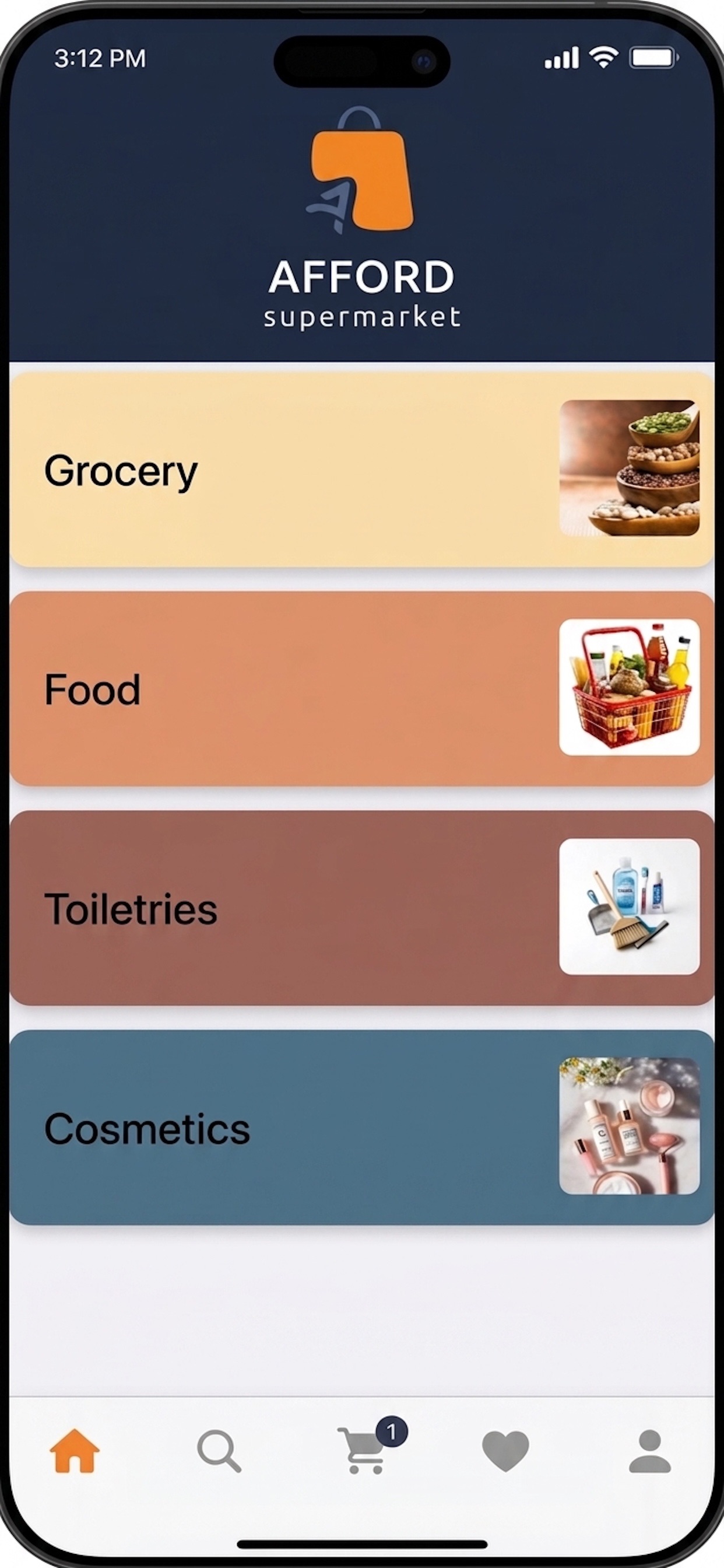 Screenshot 1 of Afford Supermarket