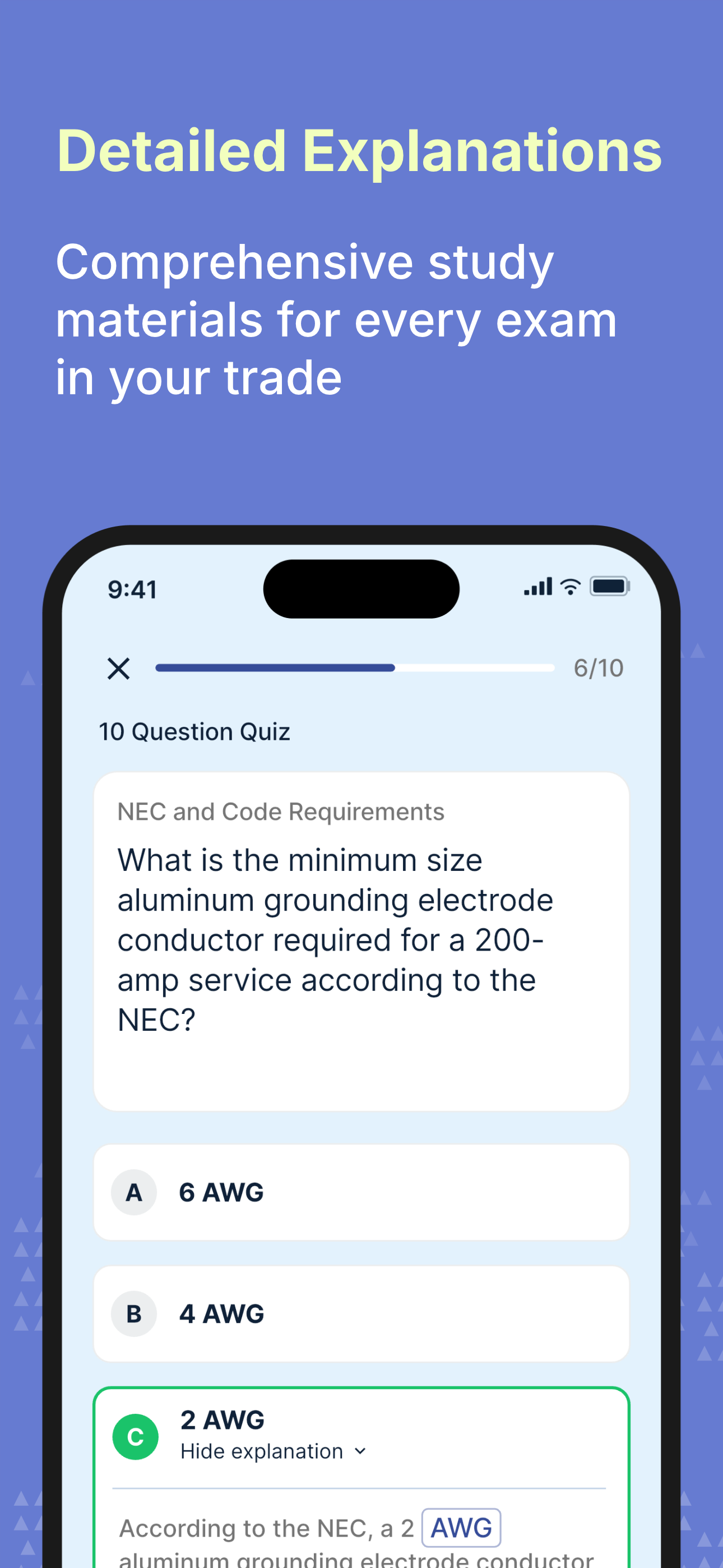NEC Journeyman Electrician screenshot 3