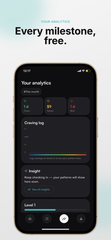 Cairn: Sober Streak Tracker Screenshot 5 of 5