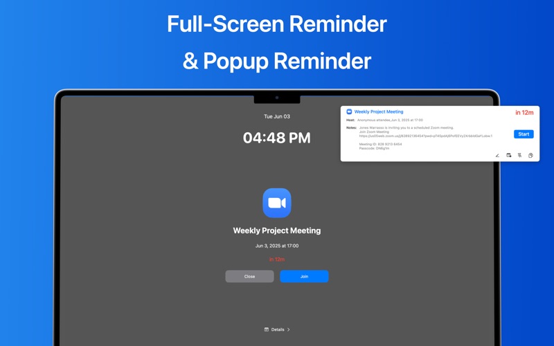 Meeting for Zoom App Screenshot