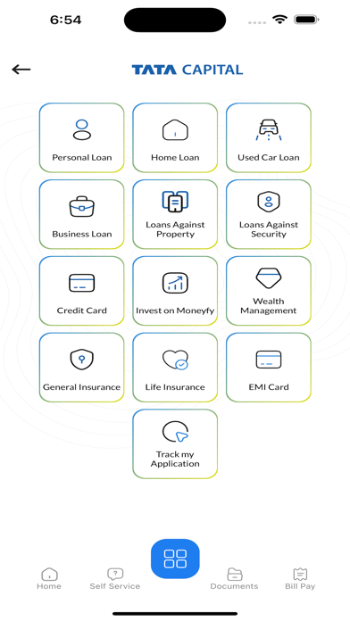 TATA Capital Loan & Wealth App Screenshot