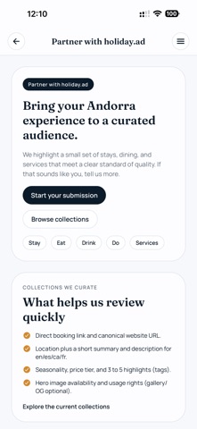 Holiday.ad screenshot