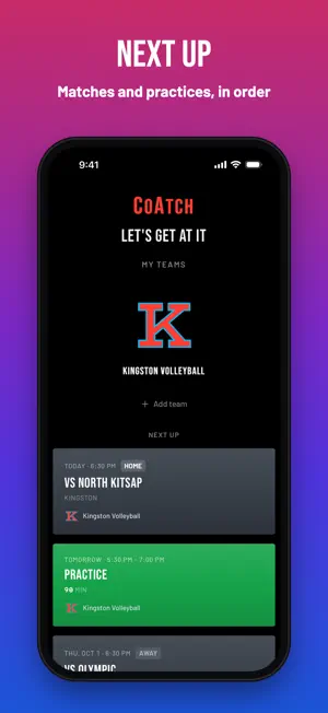 CoAtch Volleyball screenshot 1