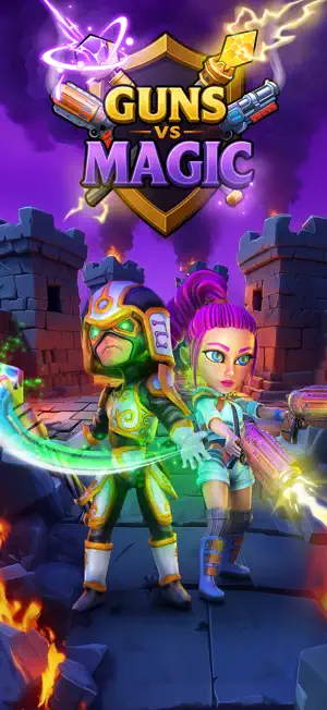 Guns vs Magic - Battle RPG screenshot 1