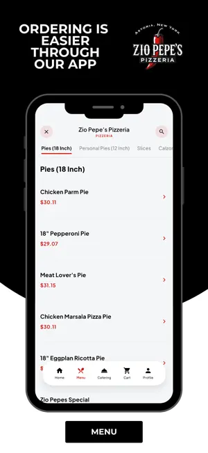 Zio Pepe's Pizzeria. screenshot 3