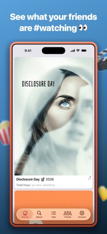 Up Next: Shows and Movies app screenshot