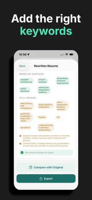 AI Resume Tailor screenshot 3