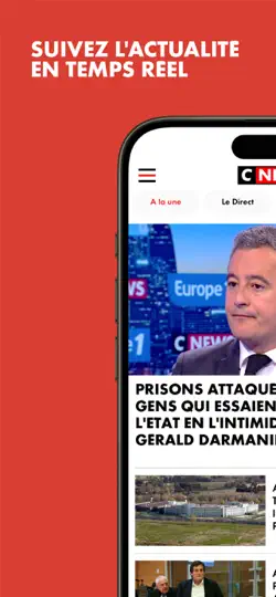 Capture d'écran de CNEWS - Toute L'Actu En Direct sur iPhone 1