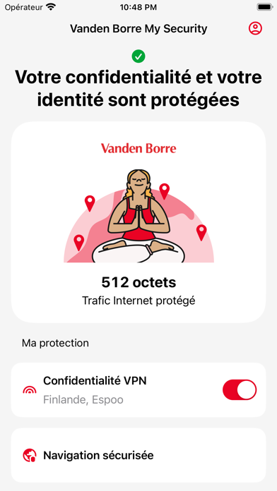 Screenshot #1 pour Vanden Borre - MySecurity
