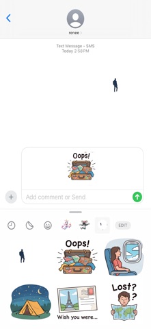 Nomad Life Stickers screenshot