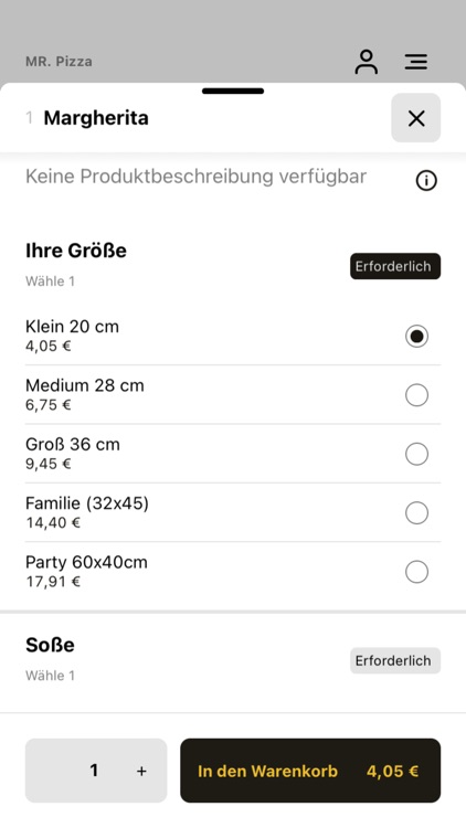 MR. Pizza Frankenthal screenshot-3