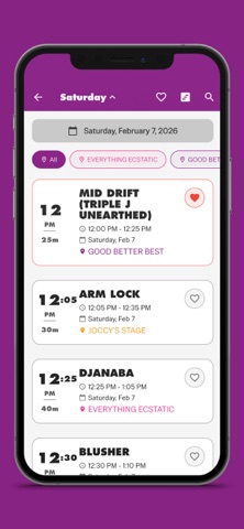 Laneway Festival screenshot