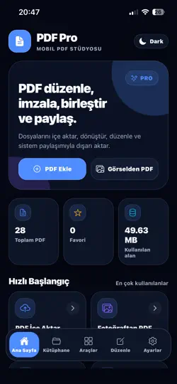 PDF-PRO iPhone Ekran Görüntüsü 1
