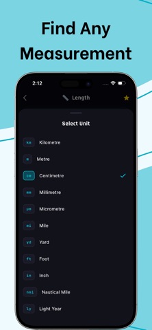 convertX - Unit Converter iPhone screenshot
