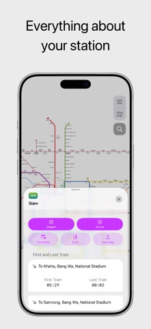 Bangkok City Metro iPhone screenshot 6