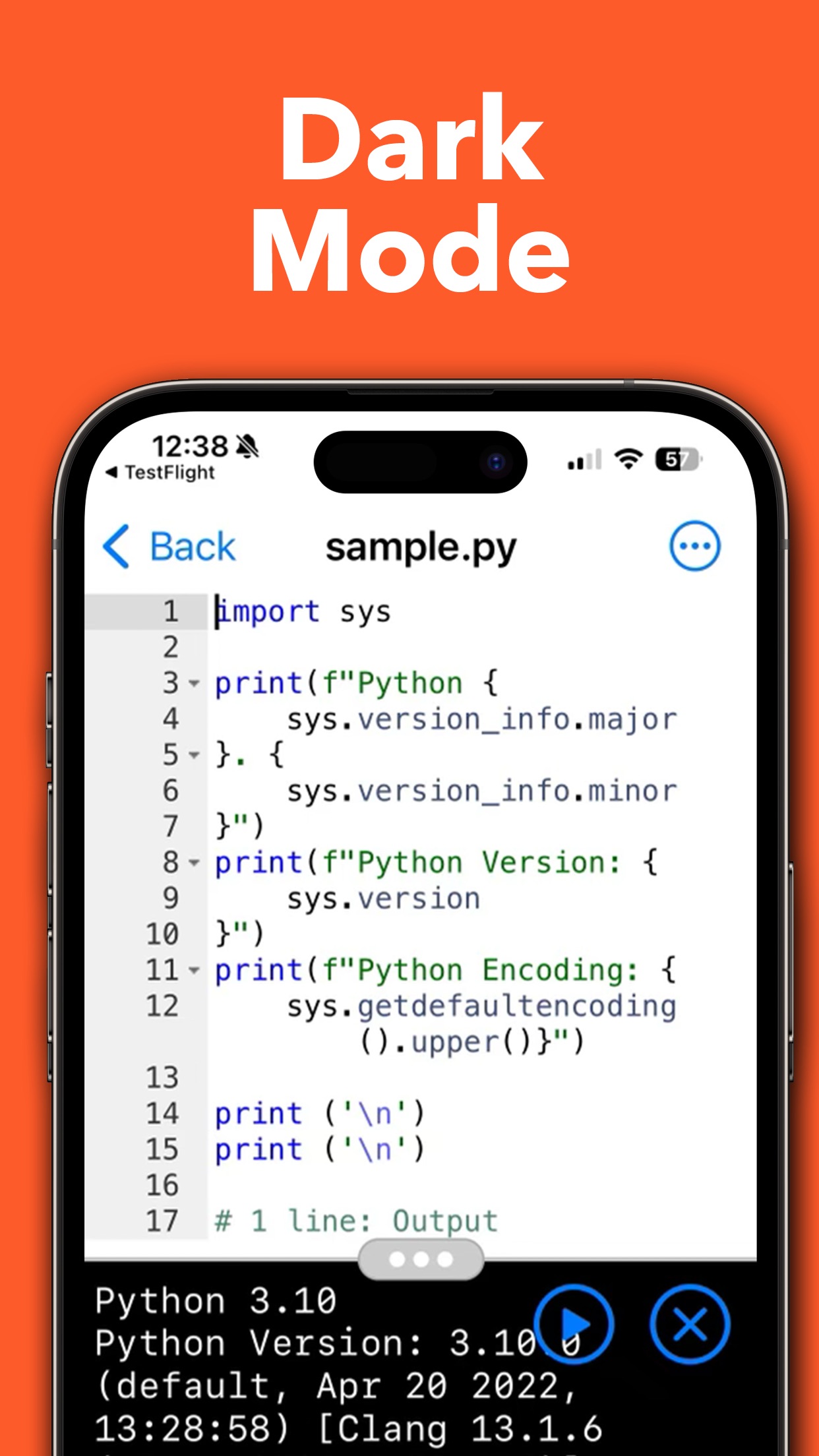 Python Editor App screenshot 4