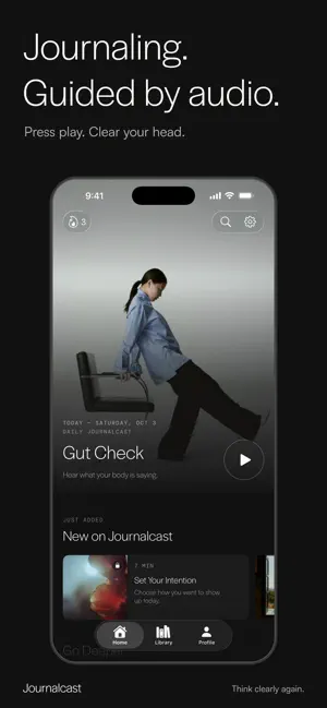 Guided Journaling: Journalcast screenshot 1