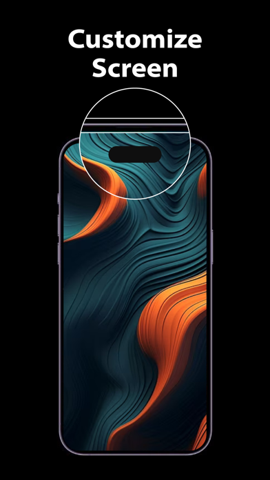 Dynamic Island Wallpaper 15 4K Screenshot