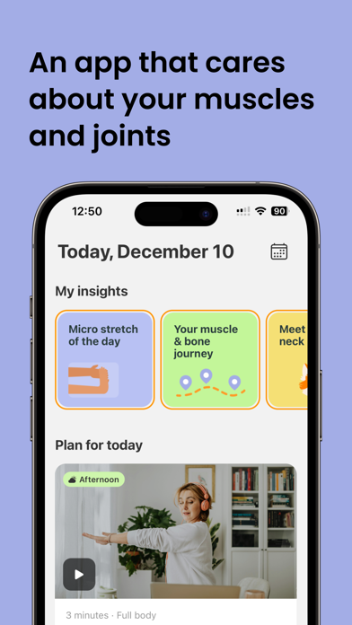 VIDA Wellbeing app screenshot