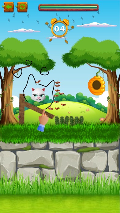 Save the Cat Pet Rescue Game Screenshot