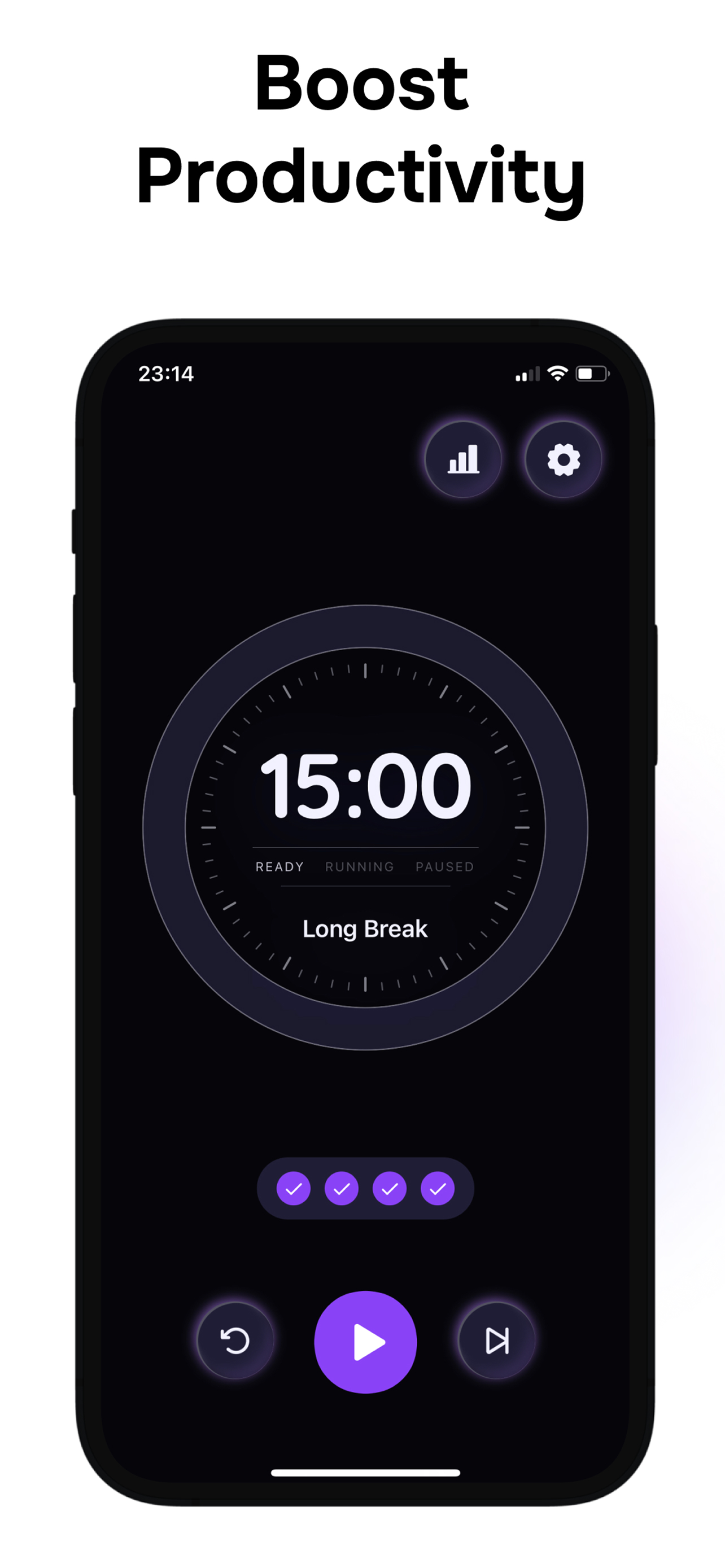Pomodoro Timer : Focuso screenshot 3