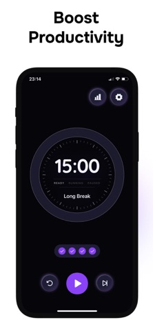 Pomodoro Timer : Focuso Screenshot 3 of 5