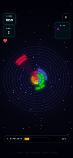 Orbitris Radial Puzzle screenshot 2
