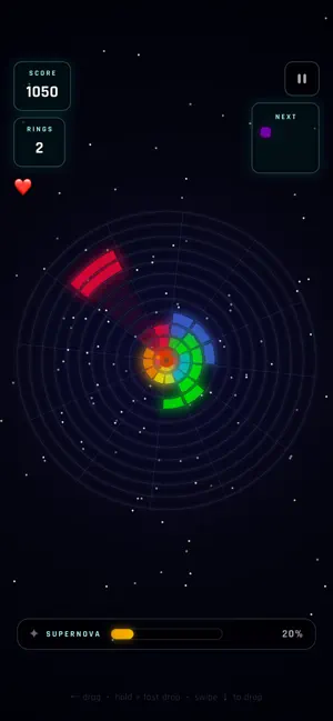Orbitris Radial Puzzle screenshot 2