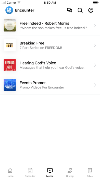 Screenshot 3 of Encounter Freedom App