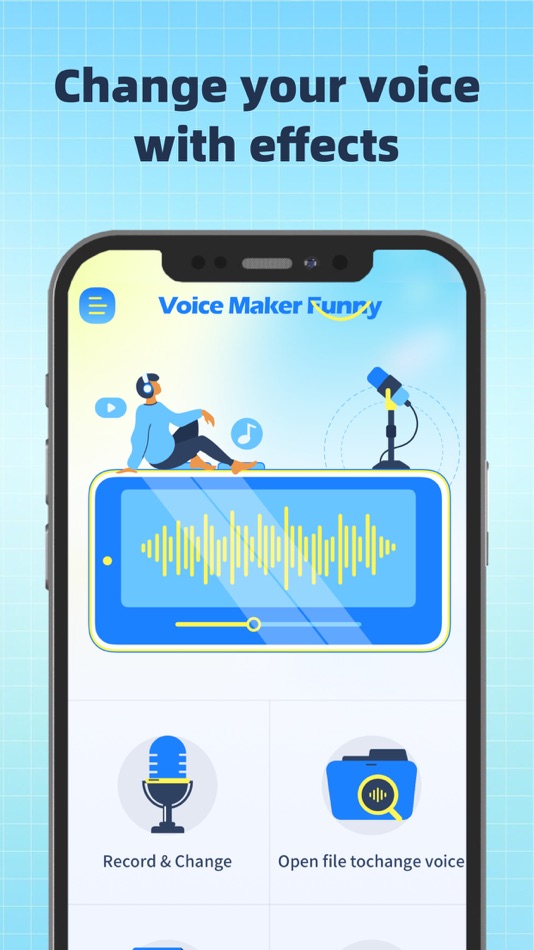 #1. Voice Maker Funny (iOS) By: Shenzhen Lingqu Technology Co., Ltd