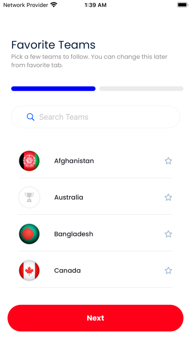 T20 World Cup Live Screenshot