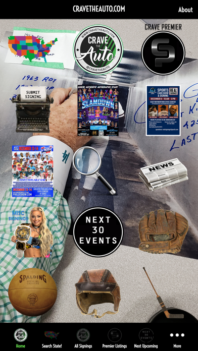 CRAVE THE AUTO iPhone screenshot 1 - Sports app