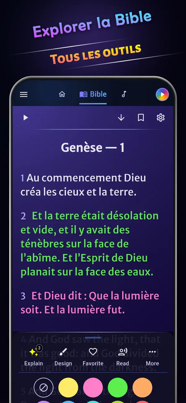 Screenshot #2 pour Ivine: Versets & Cantiques