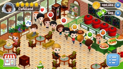 Cafeland - Restaurant Cooking iPhone screenshot